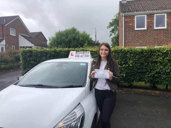 Beep,beep, congratulations to “Chloe Ball” who passed her driving test today, at Poole DTC, “1st attempt” and just the “TWO” driving faults, very well done.<br />
<br />
Fantastic result, congratulations from your instructor “Louise”, take care and all the best with your driving, keep safe 🚘 🚙 🚘 - Passed Thursday 13th June 2019.