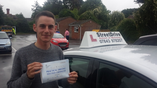 My driving lessons with Roger were great he is a very professional instructor He was very helpful with any questions he was asked <br />
<br />

<br />
<br />
I would recommend Roger and StreetDrive to anyone Many thanks - Passed Friday 19th August 2016