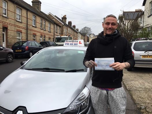 Buzzing for 'Craig Bartlett' who passed his driving test today at 'Poole DTC', only FIVE driving faults, fantastic news.<br />
<br />
Congratulations from your instructor 'Shaun' and ALL of us at StreetDrive (School of Motoring), may we wish you many years of safe driving.