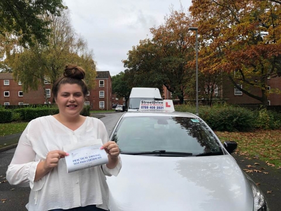 Beep, beep, congratulations “Ellie Reynolds” who passed her driving test today at Poole DTC, just the “3” driving faults, so happy for you..<br />
<br />
Congratulations from your instructor “Shaun” and ALL of us at StreetDrive (SoM), drive carefully, keep safe 🚘 - Passed Friday 25th October 2019.