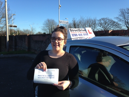 Shaun was a fantastic instructor very patient and friendly guy great teaching style which made learning very easy<br />
<br />

<br />
<br />
I passed my driving test first time on an 30hr intensive course such a great driving school I have already recommended to all my friends and family - Passed Friday 15th January 2016