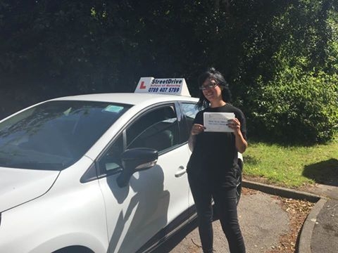 Delighted for Glynis Lomax who passed her driving test today at Poole DTC 1st Attempt just FOUR driving faults<br />
<br />

<br />
<br />
Well done from your instructor Louise and ALL of us at StreetDrive School of Motoring may we wish you many years of safe driving - Passed Wednesday 14th June 2017