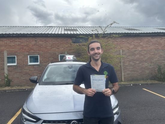 “Shaun” was a fantastic instructor. He has a calm demeanour which is especially helpful when just starting out, taking all the stress out of making mistakes. <br />
<br />
Passed first time with just 3 minors. You couldn´t find a better instructor.