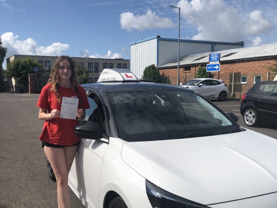 I passed first time with “Louise”, she’s a fantastic instructor with loads of patience and very friendly. She went over everything I was unsure on until I fully understood it. <br />
<br />
Would highly recommend to anyone.<br />
<br />
Passed Friday 25th August 2023.