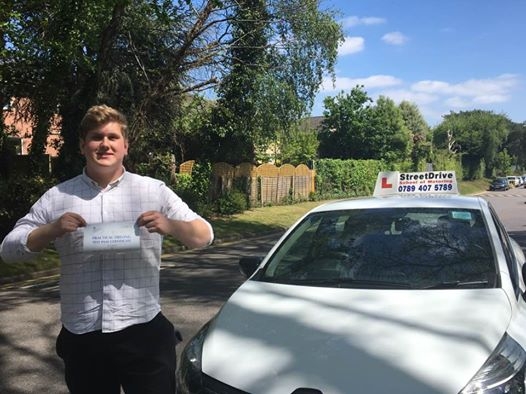 Delighted for Jack Tanner who passed his driving test today at Poole DTC 1st Attempt great news<br />
<br />

<br />
<br />
Well done from your instructor Louise and ALL of us at StreetDrive School of Motoring may we wish you many years of safe driving - Passed Monday 8th May 2017