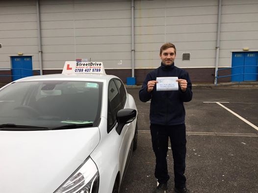 My instructor Louise was very caring and definitely supportive of me driving she is a very high standard teacher and the reason I had passed my test 1st Attempt <br />
<br />

<br />
<br />
The value is incredible the support and learning is amazing truly a deep down recommended company <br />
<br />

<br />
<br />
Many thanks to the StreetDrive company Kane - Passed Friday 10th February 2017