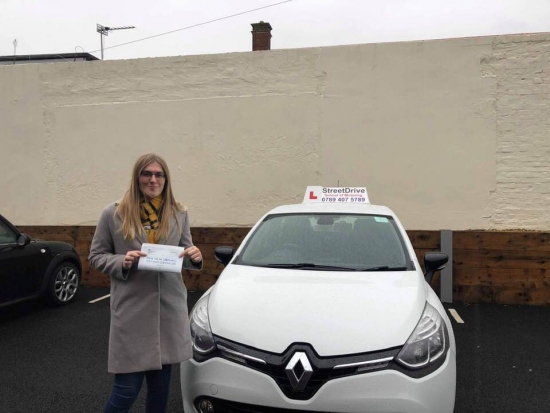 With 'Louise`s' help I went from barely having driven to passing my test in just over a week, I did an intensive driving course. <br />
<br />
'Louise!' was really supportive and helped me tackle all the areas where I needed to improve - Passed Tuesday 17th December 2019.