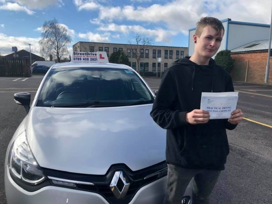 'Shaun' is a down to earth person, very knowledgeable and an excellent driving instructor, also very patient and helpful. <br />
<br />
I passed '1st' time with 'Shaun' and only 2 minor faults, I would highly recommend him and StreetDrive - Passed Thursday 27th February 2020.