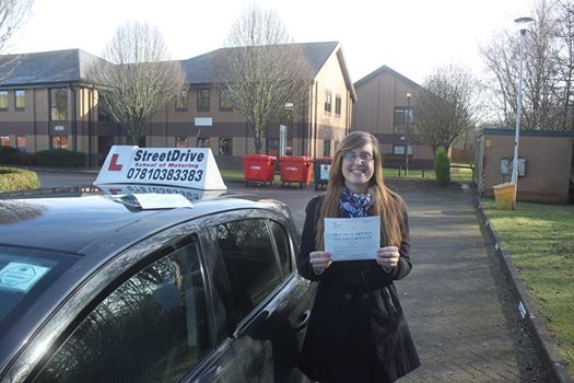 Well done to Lisa Marwood who passed her driving test 1st time today only SIX driving faults <br />
<br />

<br />
<br />
Well done from your instructor Phil and everyone at StreetDrive SoM - Passed Saturday 4th February 2017