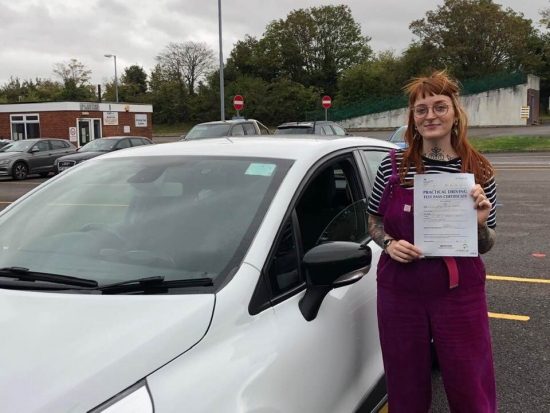 Beep, beep, congratulations “Lucy Smith” who passed her driving test “1st” attempt at Poole DTC, just the “FOUR” driving faults, very well done.<br />
<br />
Congratulations from your instructor “Louise” and ALL of us at StreetDrive (SoM), drive carefully, keep safe 🚘 - Passed Monday 7th October 2019.