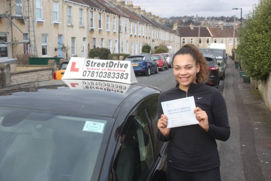 I was incredibly nervous doing a 20hr intensive course in such little time but Phil was reassuring and patient and I went into my test knowing I was 100 ready <br />
<br />

<br />
<br />
I also passed 1st time with only 2 minors I couldnacute;t recommend StreetDrive enough thanks so much - Passed Friday 10th March 2017