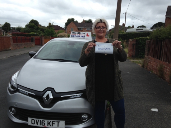 Congratulations to Rochelle Dulson who passed her driving test 1st Attempt today at Poole DTC very well done we are delighted for you<br />
<br />

<br />
<br />
Congratulations from your instructor Shaun and ALL of us at StreetDrive School of Motoring may we wish you many years of safe driving - Passed Friday 15th July 2016
