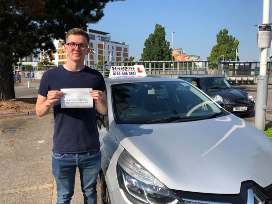 Beep, beep, move over “Sam’s” on the road, delighted for 'Sam Jupe' who passed his driving test this morning at Poole DTC, “1st Attempt”, just “TWO” driving faults, fantastic news.<br />
<br />
Well done from your instructor 'Shaun” and ALL of us at StreetDrive (School of Motoring), may we wish you many years of safe driving - Passed Friday 31st August 2018.