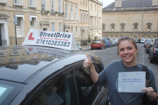 Congratulations to 'Severina Iankova' who passed her driving test today at Chippenham DTC, and at the “1st Attempt”, fantastic news.<br />
<br />
<br />
<br />
Well done from your instructor 'Philip' and ALL of us at StreetDrive (School of Motoring), may we wish you many years of safe driving - Passed Tuesday 31st October 2017.