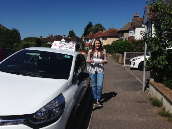 In just over a month Louise got me from having never sat in the driveracute;s seat of a car to test standard and due to her effective and comprehensive teaching I passed first time<br />
<br />

<br />
<br />
She was very accommodating and I always looked forward to lessons with her I tend to panic in exam situations but I felt confident in my ability to pass thanks to her reassuring and friendly manner <br />
<br />

<br />
<br />
I