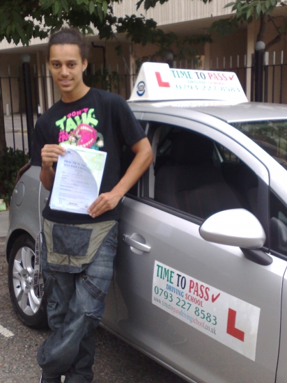JAMES HEALY FROM LONDON WATNEY MARKETE1 Passed first time Hi everyoneI found learning to drive with Time to Pass Driving School a terrific experienceMy instructor Rahman was extremely friendly and efficientThe feedback I recieved after lessons was extremely positive and confidence boostingThis feedback and honesty resulted in me passing my driving test FIRST TIMEwhich I was really thr