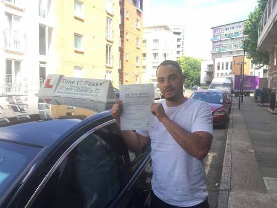 I passed my test first time with 3 minor faults highly recommend him to all the learners many thanks to Gulzar