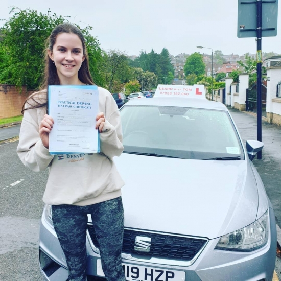 Anna learned to drive with Graham MacLeod