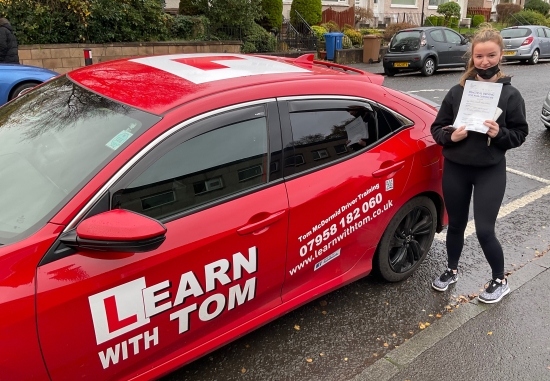 Daria learned to drive with Tom