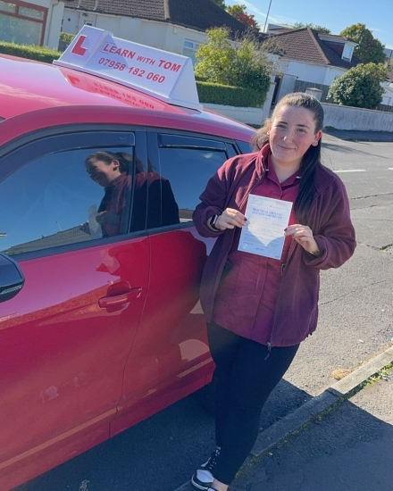 Ellie learned to drive with Tom 🚗💨