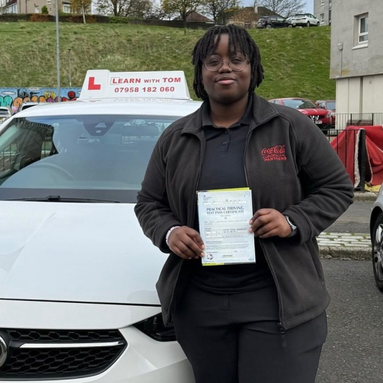 Atlanta learned to drive with Gemma Dick
