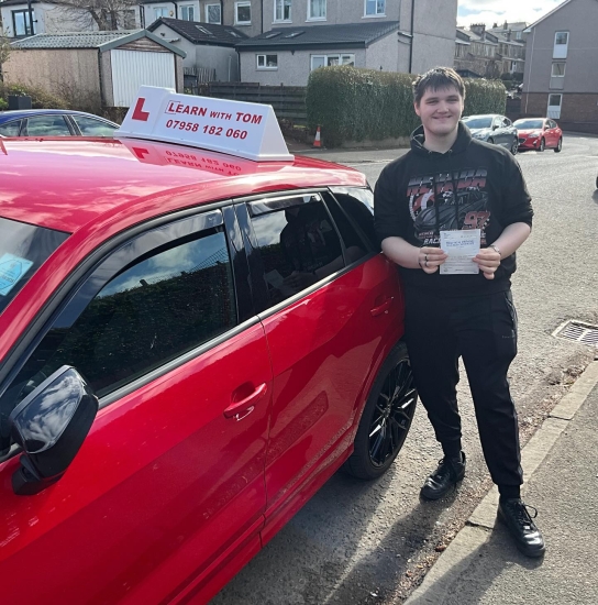Jayden learned to drive with Tom 🚗💨