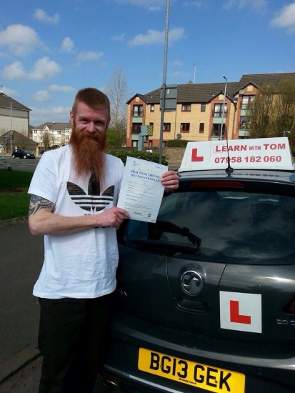 Even if youacute;re not actually learning with Tom himself youacute;re assured of quality tuition with this mob To prove it and not at all showing off I passed with only one minor fault Willingly endorsed by me for sure<br />
<br />

<br />
<br />
Jonny passed his test after taking lessons with Steven