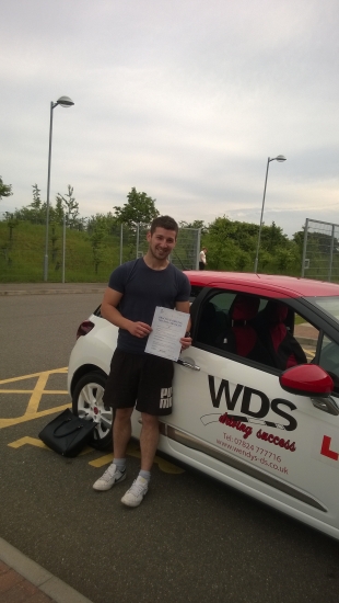 Well done Jason for passing your test first time Well deserved pass Good luck driving round Norwich Congratulations Ive enjoyed our lessons its been a pleasure to teach you