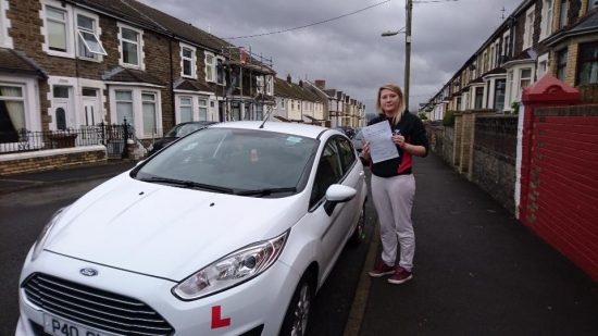 161116 - Congratulations to Alexandra Evans on passing her test today in Merthyr Tydfil with our Glenn Nice one knew you could do it