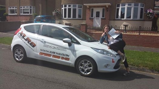 17714 - A massive congratulations goes out to Billie Jenkins who passed her driving test today in Merthyr Tydfil 1st time Couldnt help but post this photo up It was too good