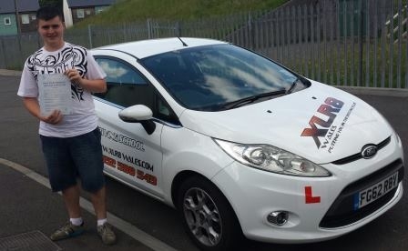 190614 A massive congratulations goes out to Brandon Jones who passed his driving test today in Merthyr after only 32 hours with only 2 minors Lovely result