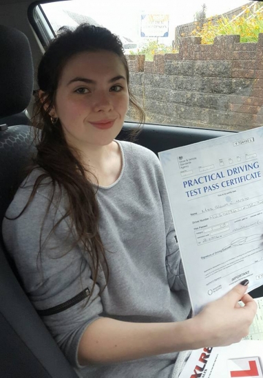 20816 - Despite having a lot of anxiety about driving Ali built my confidence and I passed my test this morning first time Absolutely over the moon couldnacute;t think of a better person to learn with<br />
<br />

<br />
<br />
Congratulations to Brenna for passing her driving test in Abergavenny this morning 1st time Wooooohoooo you nailed it