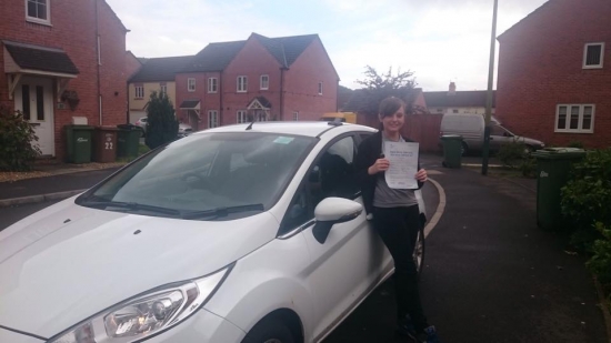 20815 - Congratulations to Casey Jakes on passing her test today in Merthyr Tydfil 😃 I am going to miss our lessons every one was entertaining and Iacute;m looking forward to seeing you out and about :-