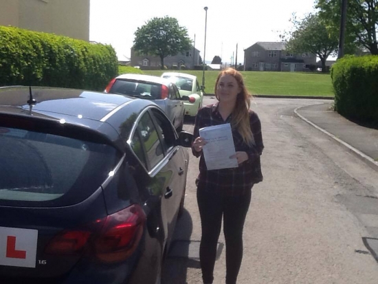24515 - A massive congratulations goes out to Chloe Harding from Cefn Fforest who passed her Automatic Driving Test on Friday in Merthyr Tydfil Wooohoooo