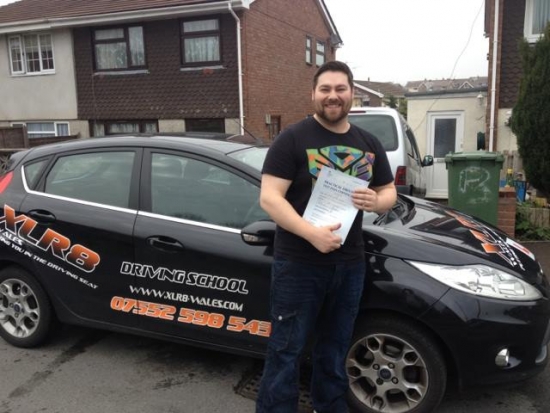 020414 Result Dave Well done on your passing your driving test in pontypridd with Matthew Williams Told you itd be a breeze 