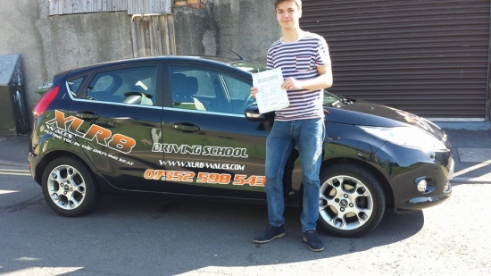 160514 Well done Ed Wardle on passing your driving test first time with only 2 minor faults at pontypridd Amazing result