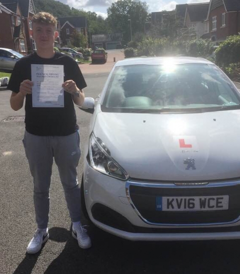 4.9.2019 - Congratulations to Ethan Reynolds on passing his driving test today with our Peter... Well done and drive safe 🚗👍