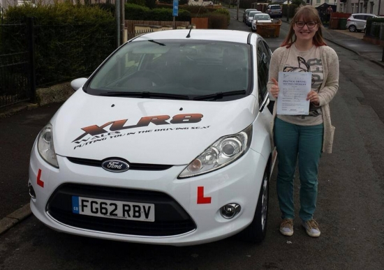 26115 - Starting to learn how to drive with XLR8 was the best decision I have ever made Would 110 recommend they are the best and put me at ease<br />
<br />

<br />
<br />
What a lovely result from Hayley Perrin who passed her driving test 1st time with us today in Merthyr Tydfil with Only 3 little minors Very proud of you Hayley Enjoy driving your little bug :-