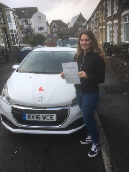 20.2.19 - 'Thank you Peter for all your patience and helping me pass my test!😁'<br />
<br />
Congratulations to Heather Moulding on passing her driving test 1st