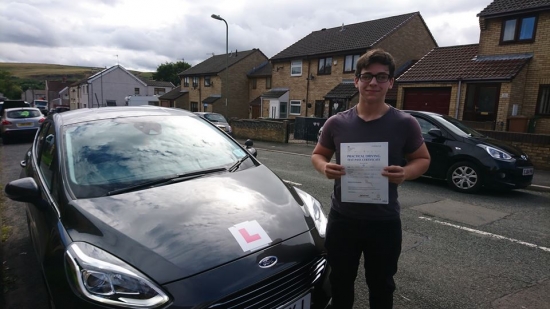 13.8.18 - Congratulations to Jamie Jones on passing his test first time in Merthyr Tydfil with only 5 faults cracking result now time to enjoy