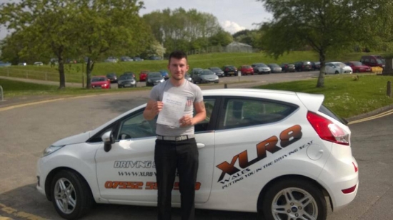 190514 Amazing result from Jamie Morris passing his driving test first time today in Merthyr Tydfil congratulations