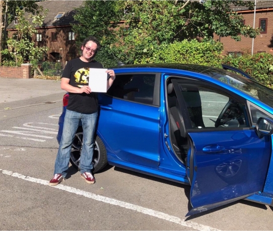 A massive congratulations  goes out to Mike Applegate-Lewis on passing his automatic driving test with Rob this Tuesday. After working really hard and