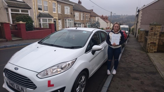 27117 - Congratulations to Olivia Vernall on passing her test this morning First time with only 4 faults looking forward to seeing you out on the road :-