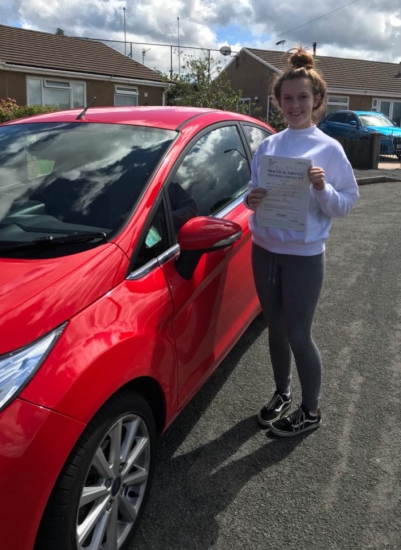 10.8.18 - Congratulations to Taya Chapman on passing her driving test today,1st time with only 2 minors!!! 🚘🚦Safe driving